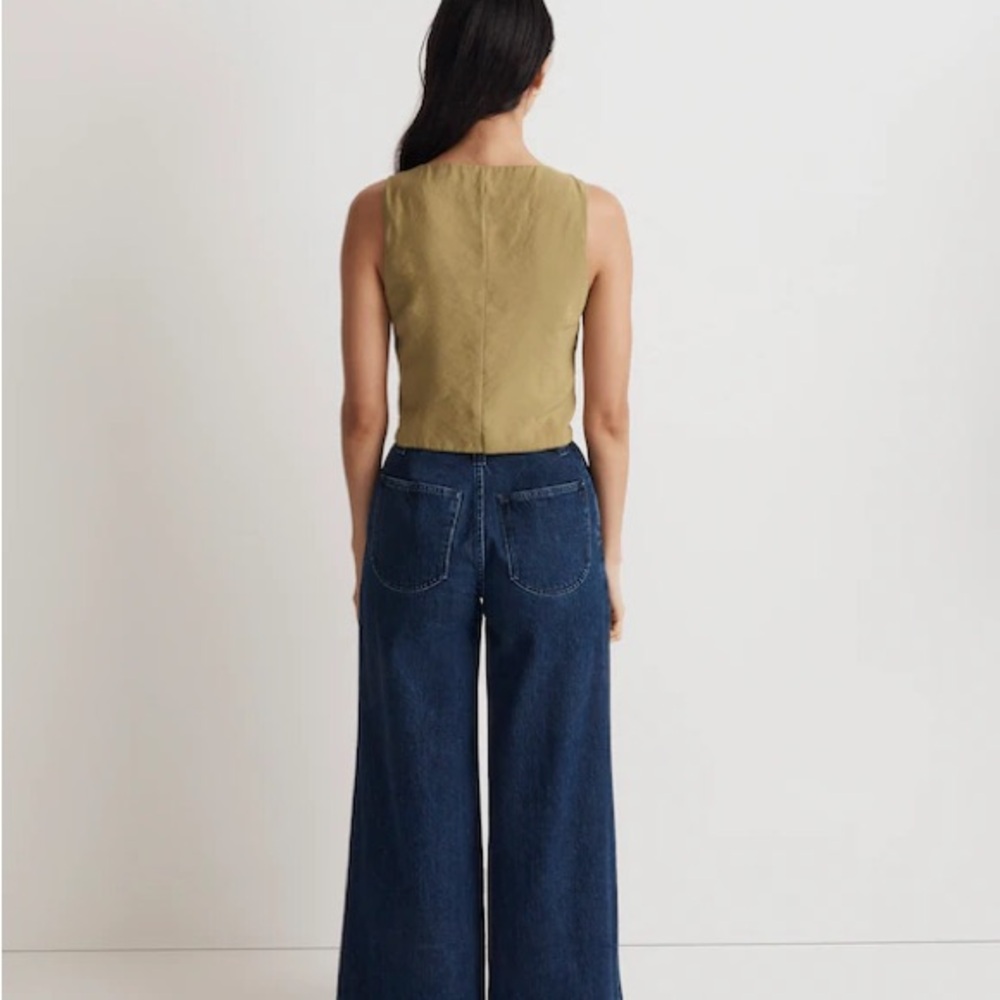 Madewell Cropped Vest never worn - Picture 3 of 8